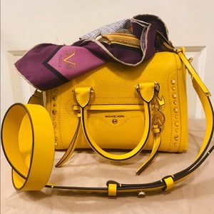 Michael kors MK leather satchel handbag FREE gifts